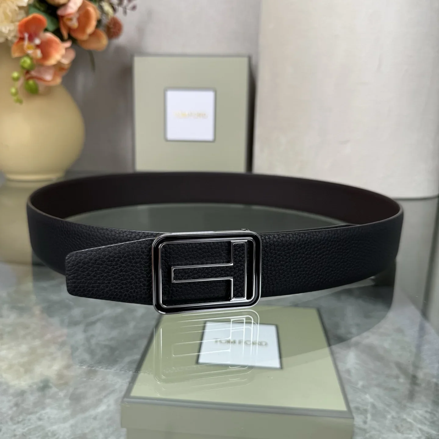 TOM FORD Belts Calf Leather 170202607050801 - Image 3