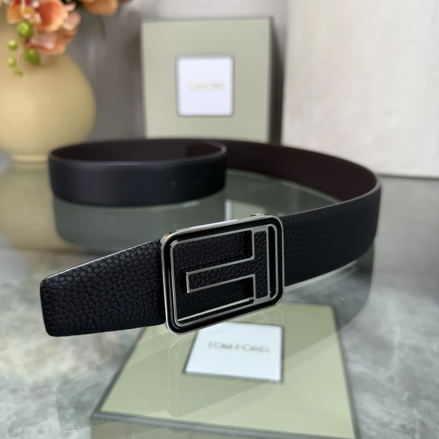 TOM FORD Belts Calf Leather 170202607050801 - Image 5