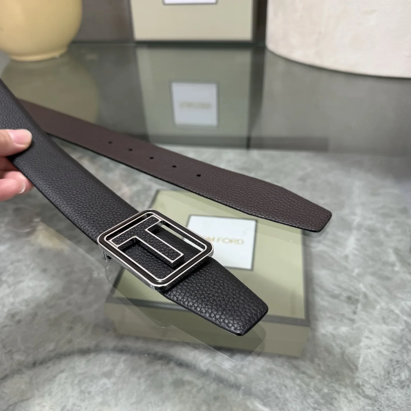 TOM FORD Belts Calf Leather 170202607050801 - Image 6