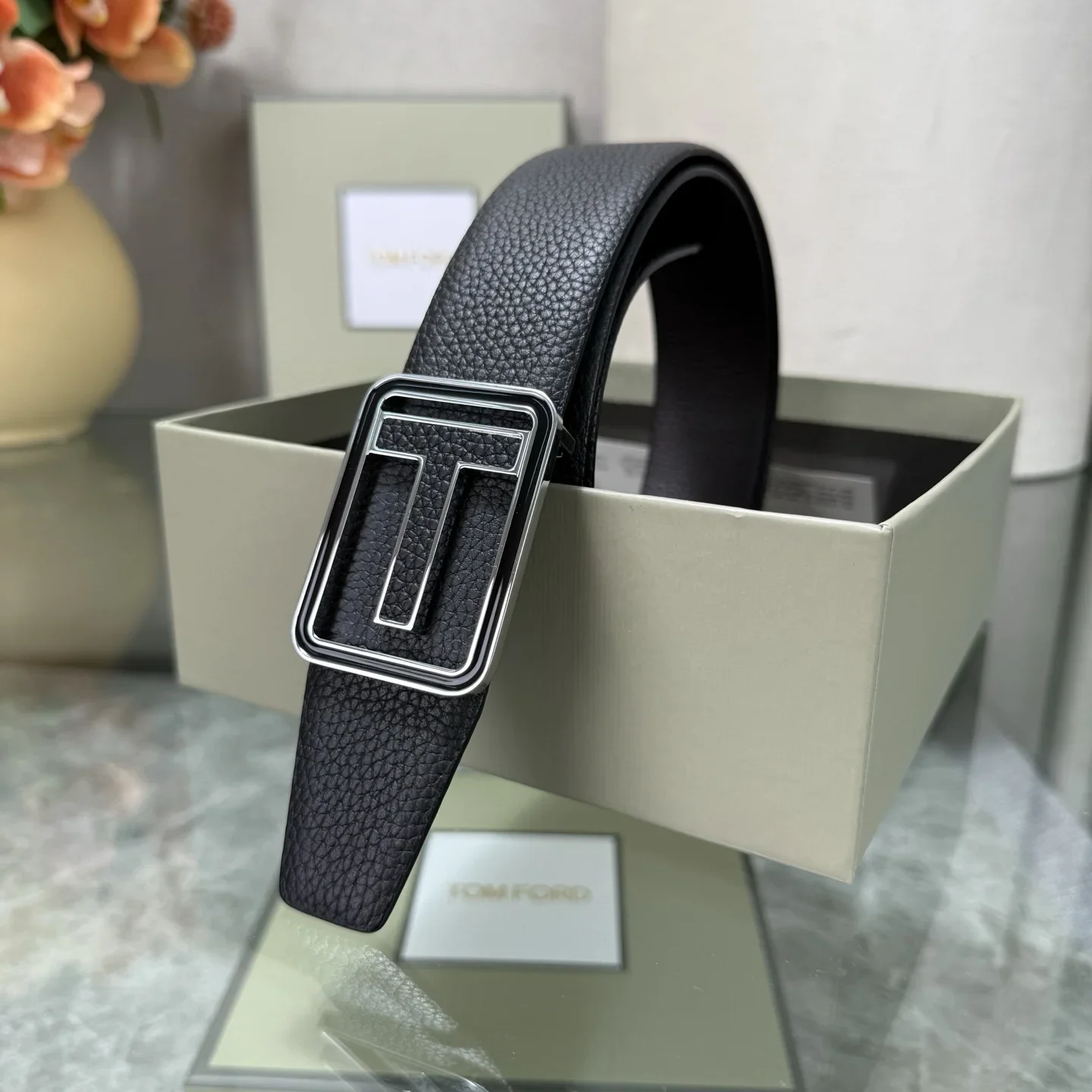 TOM FORD Belts Calf Leather 170202607050801 - Image 7