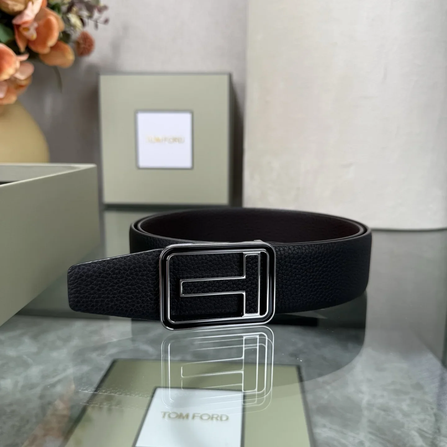 TOM FORD Belts Calf Leather 170202607050801 - Image 9