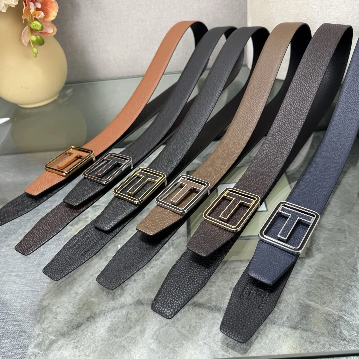 TOM FORD Belts Calf Leather 170202607050802