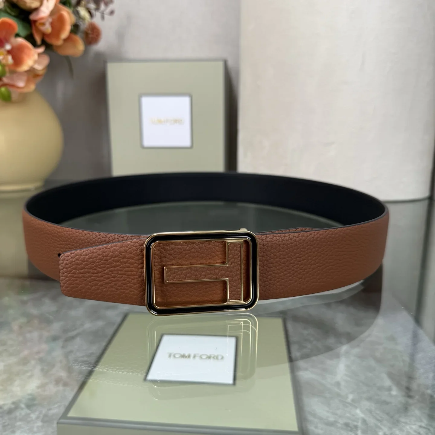 TOM FORD Belts Calf Leather 170202607050802 - Image 5