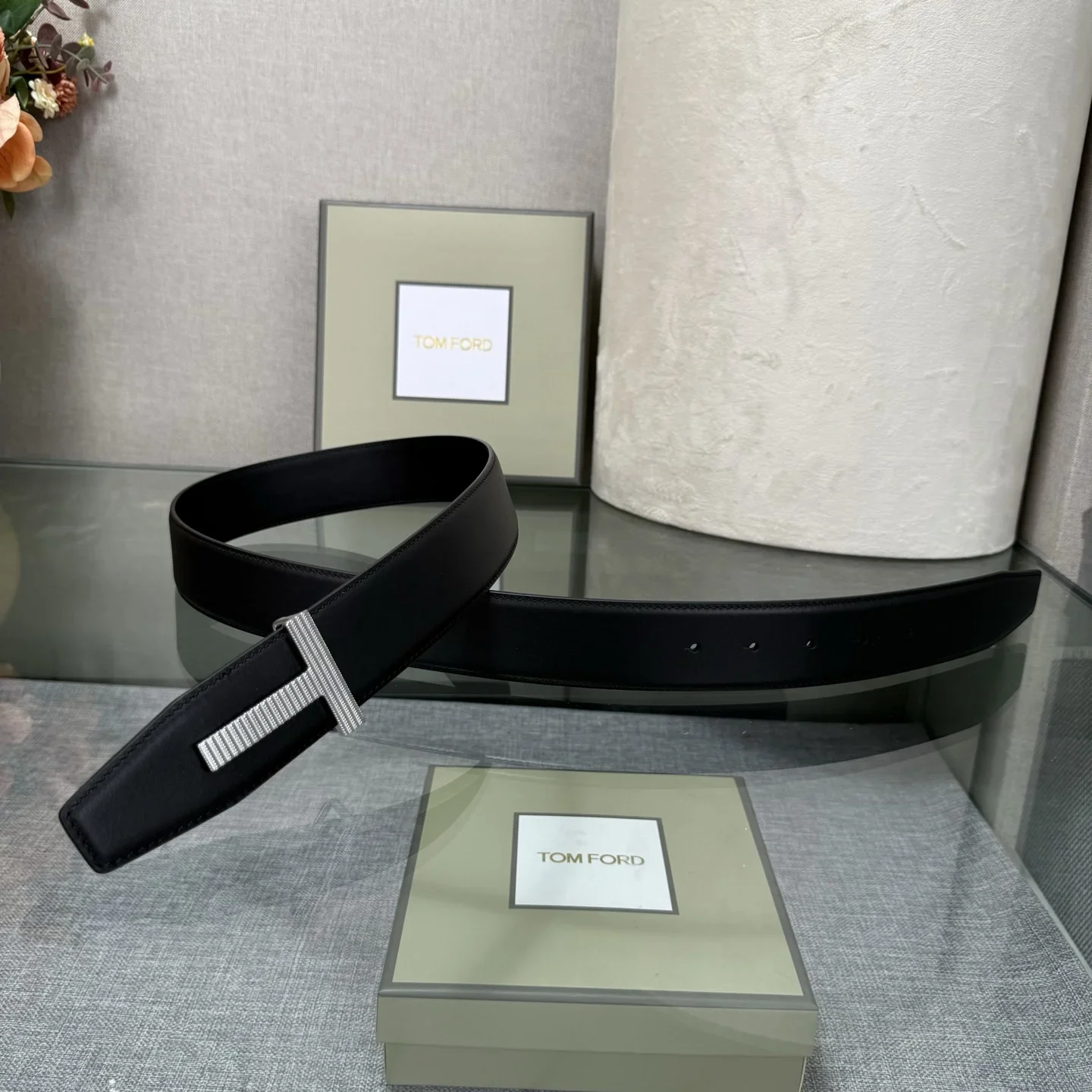TOM FORD Belts Calf Leather 170202607050803 - Image 6