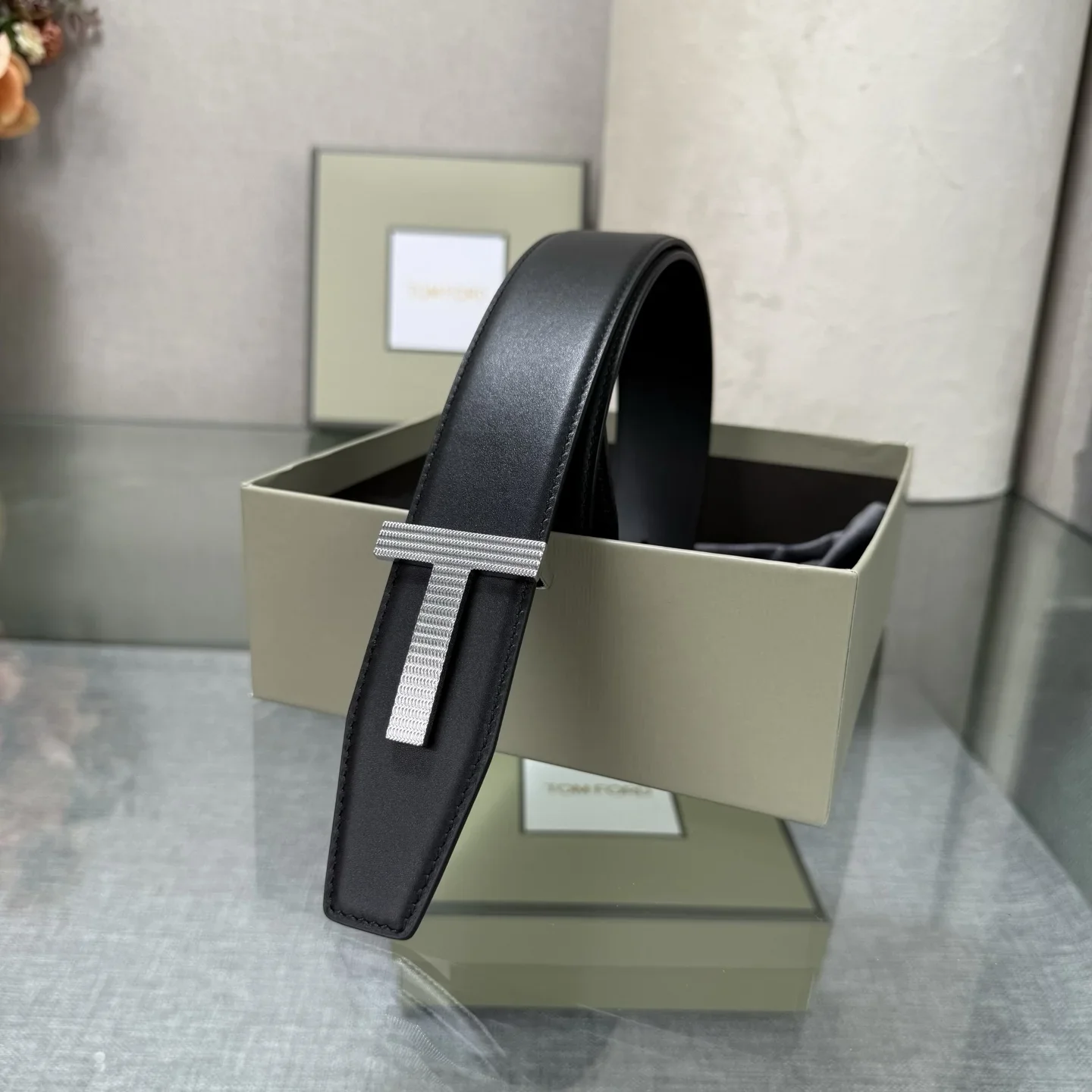 TOM FORD Belts Calf Leather 170202607050803 - Image 8