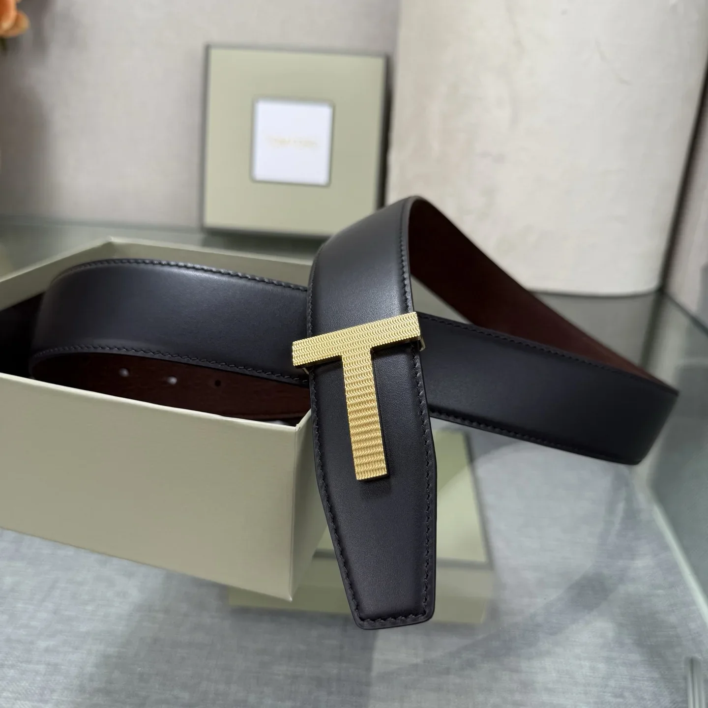 TOM FORD Belts Calf Leather 170202607050804 - Image 7