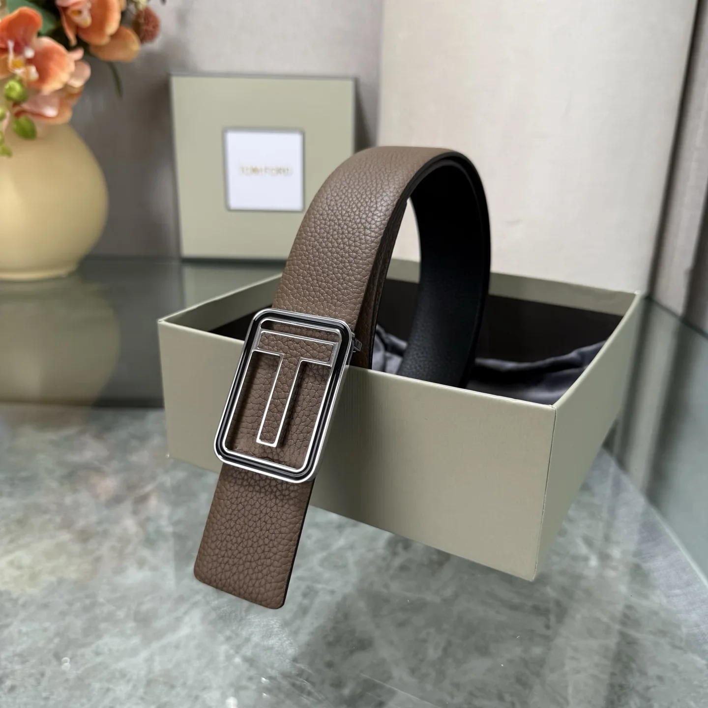 TOM FORD Belts Calf Leather 170202607050806 - Image 2