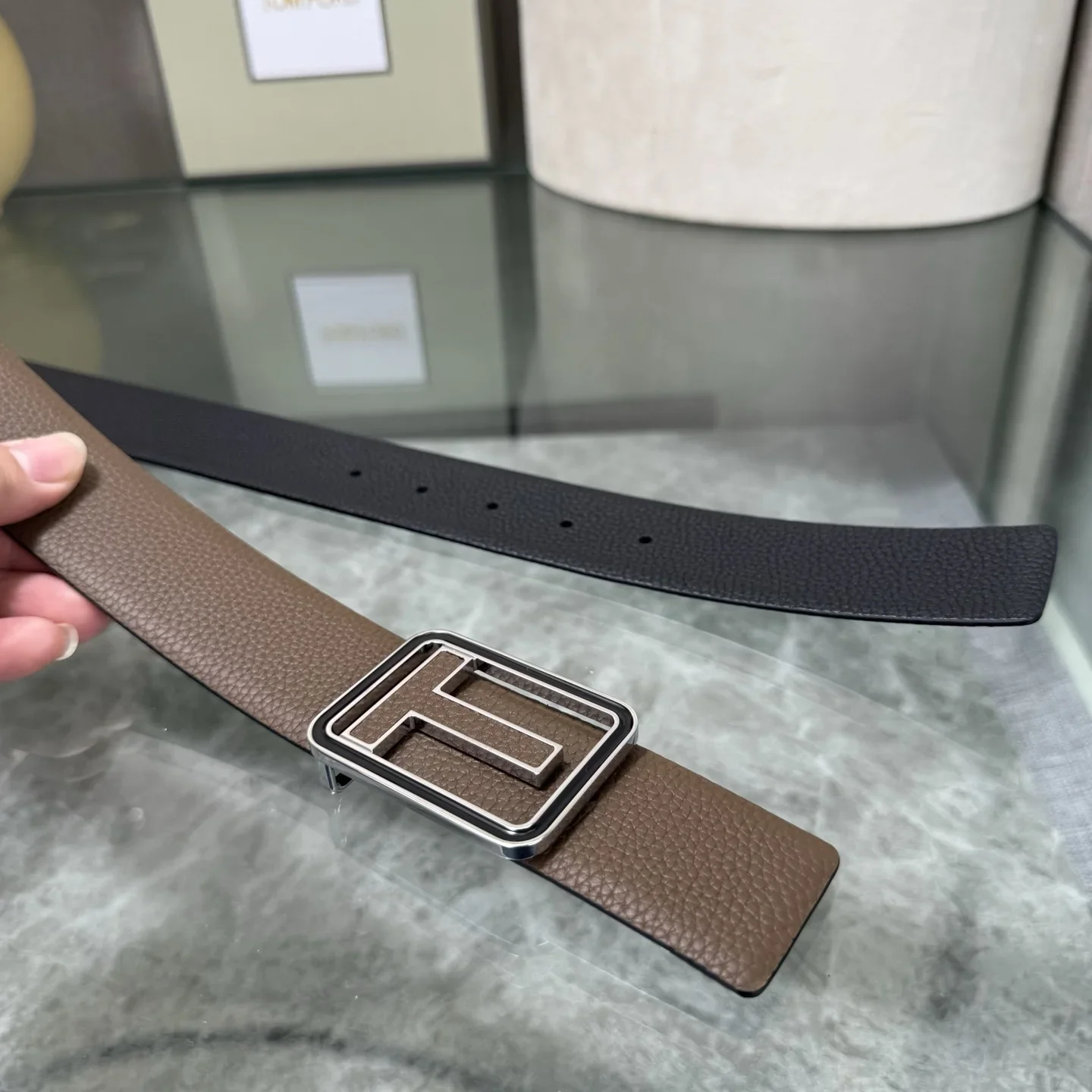 TOM FORD Belts Calf Leather 170202607050806 - Image 5