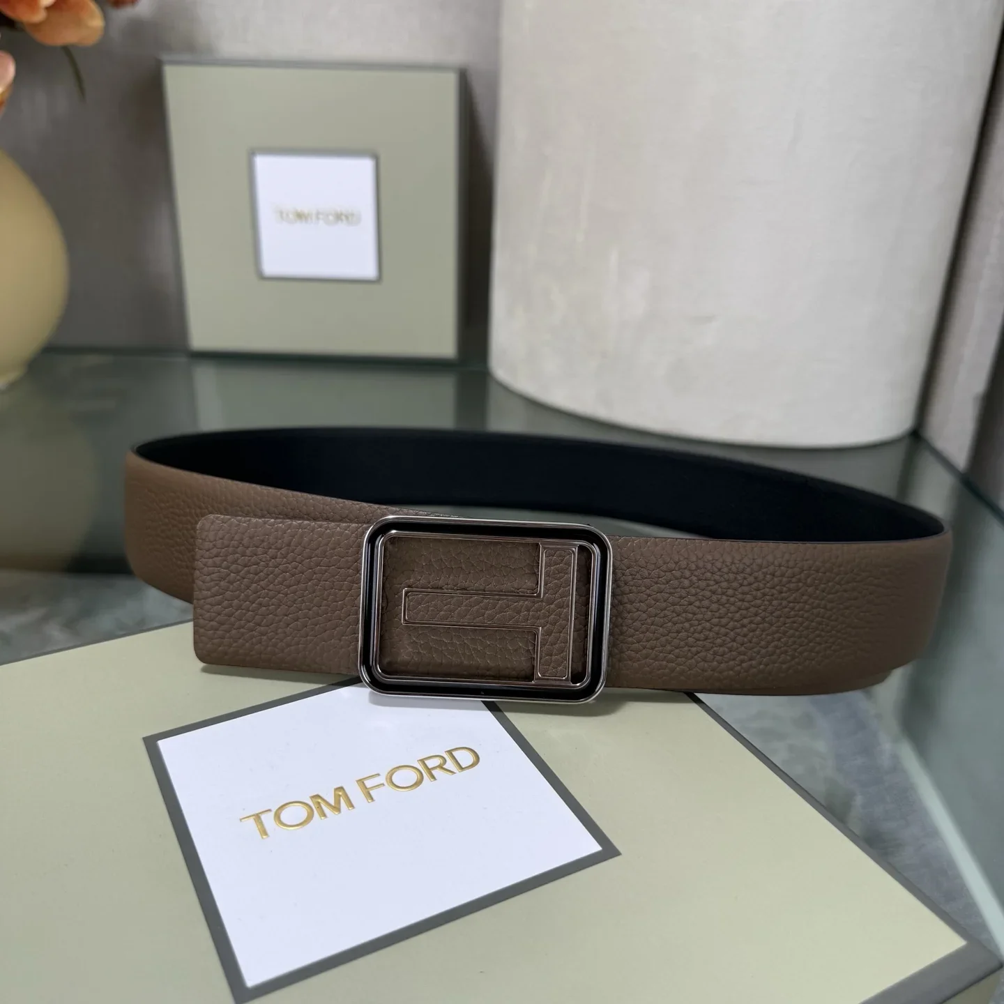 TOM FORD Belts Calf Leather 170202607050806 - Image 7