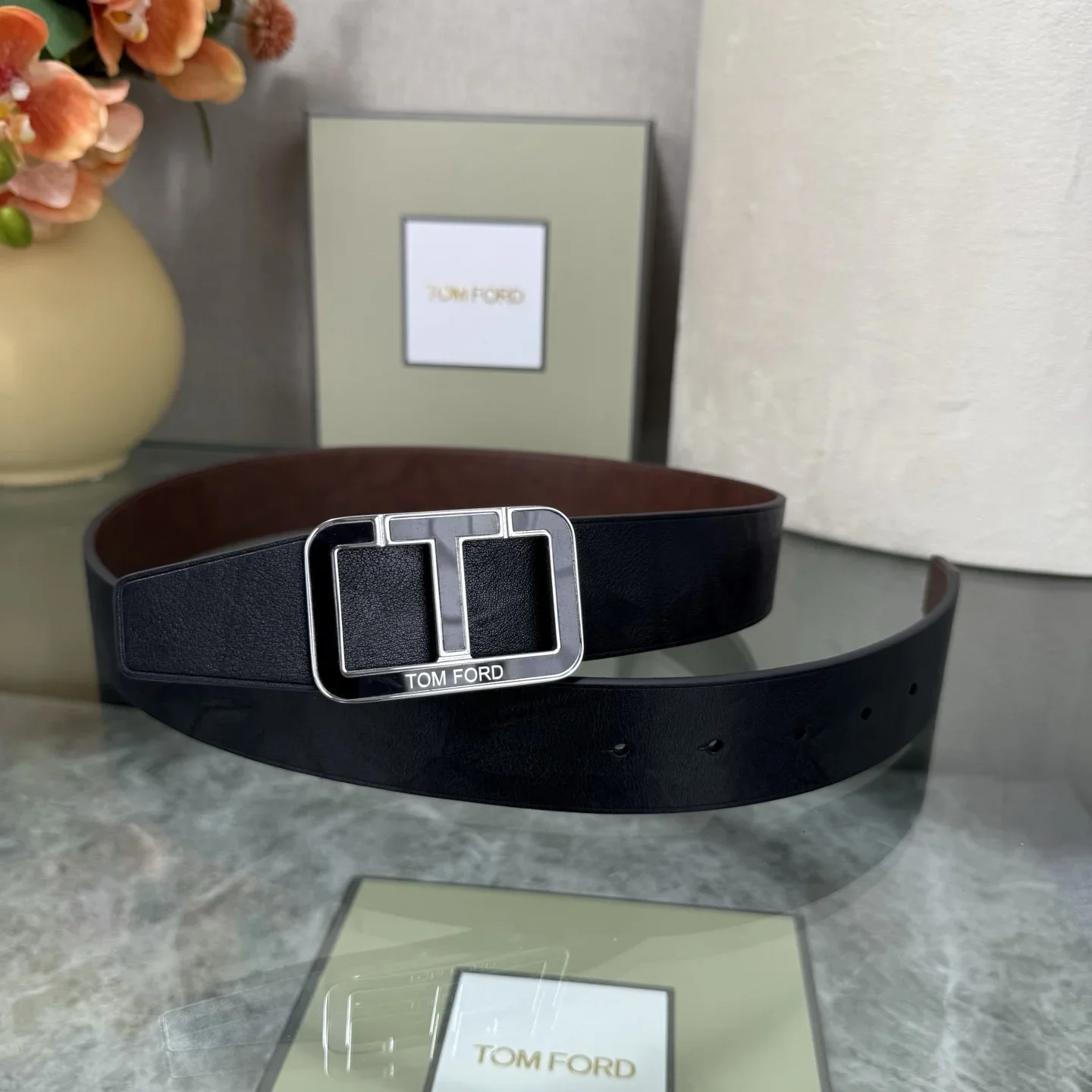 TOM FORD Belts Calf Leather 180202607050774 - Image 4