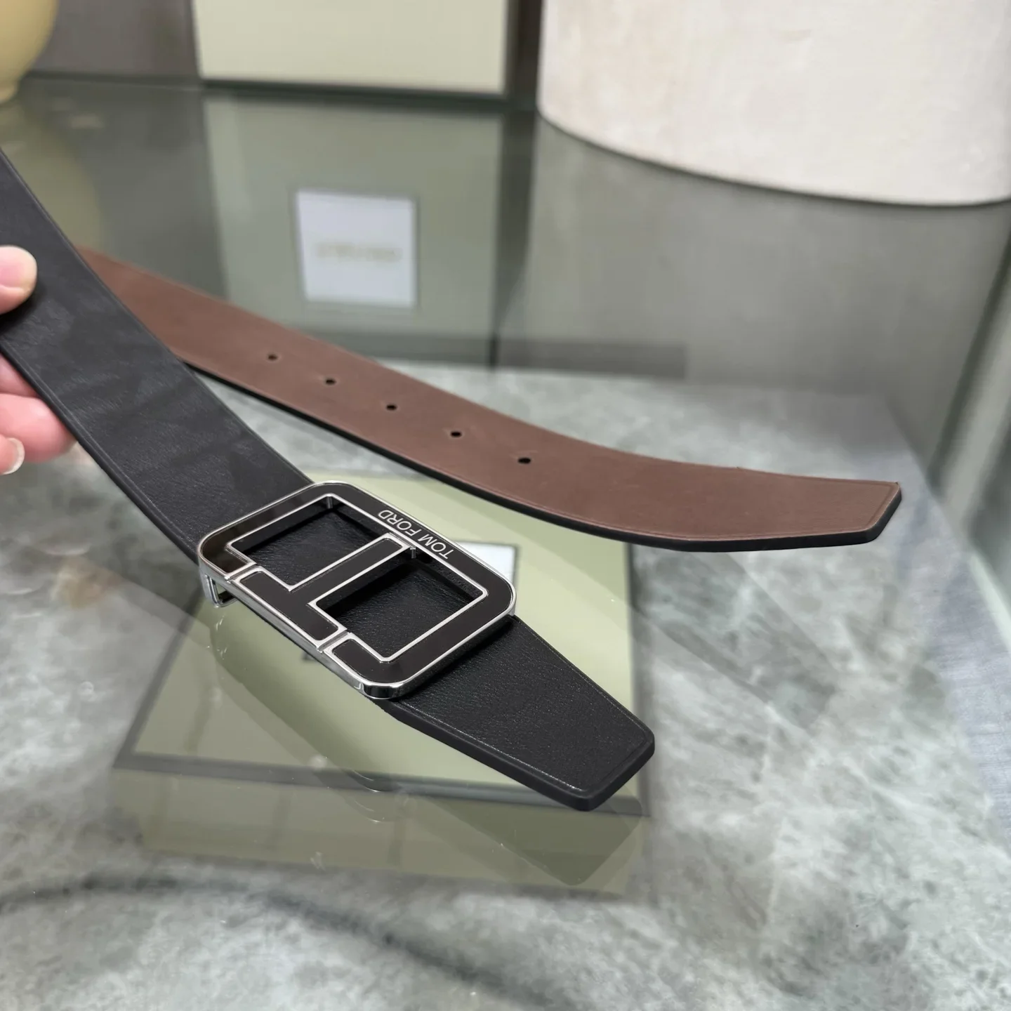 TOM FORD Belts Calf Leather 180202607050774 - Image 5
