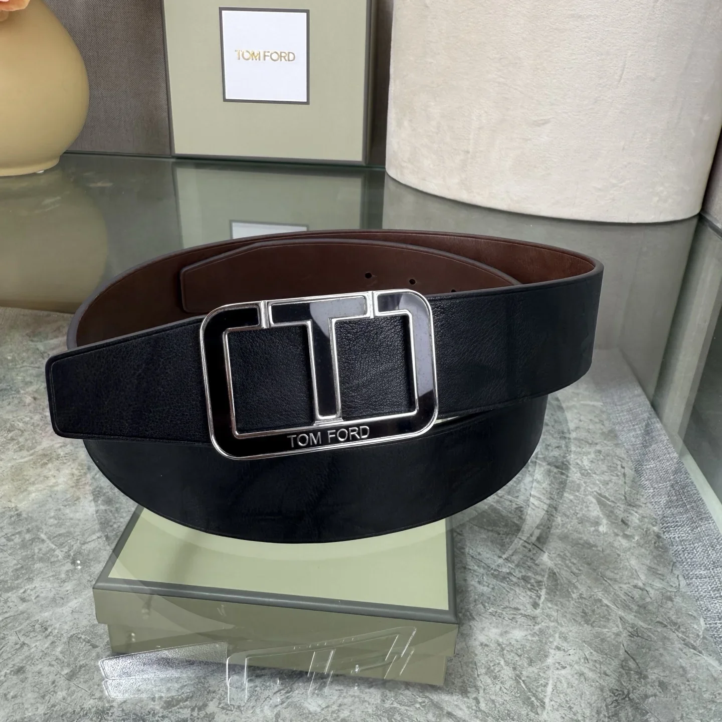TOM FORD Belts Calf Leather 180202607050774 - Image 9