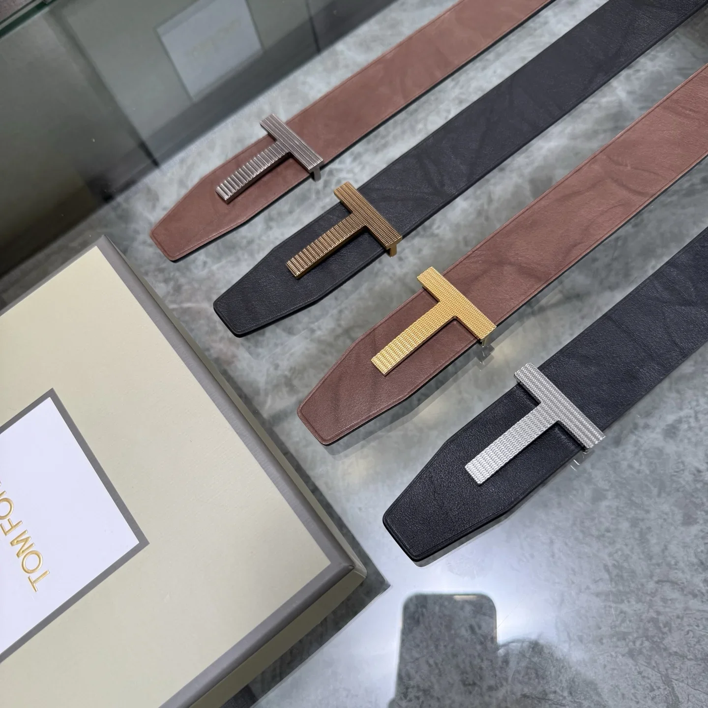 TOM FORD Belts Calf Leather 180202607050788