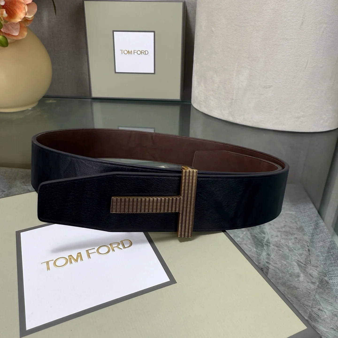 TOM FORD Belts Calf Leather 180202607050788 - Image 3