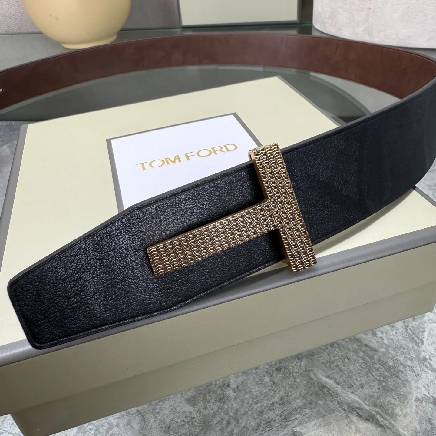 TOM FORD Belts Calf Leather 180202607050788 - Image 4