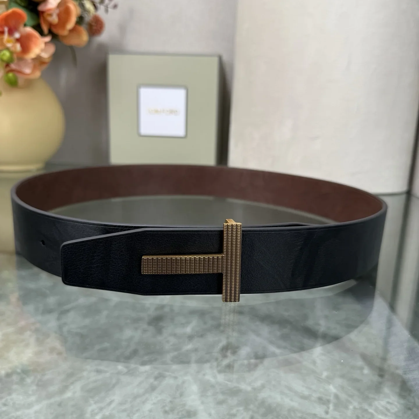 TOM FORD Belts Calf Leather 180202607050788 - Image 5