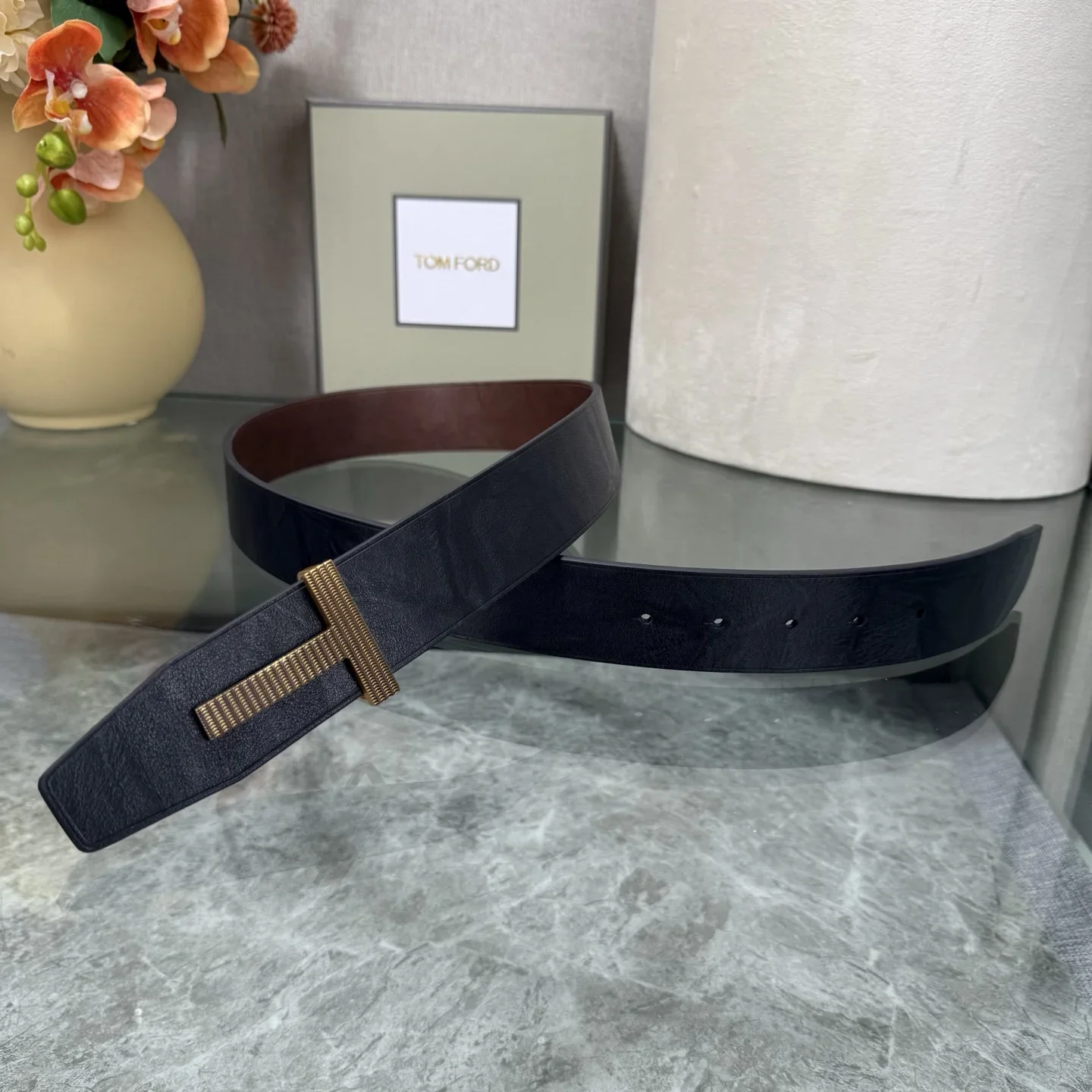 TOM FORD Belts Calf Leather 180202607050788 - Image 6