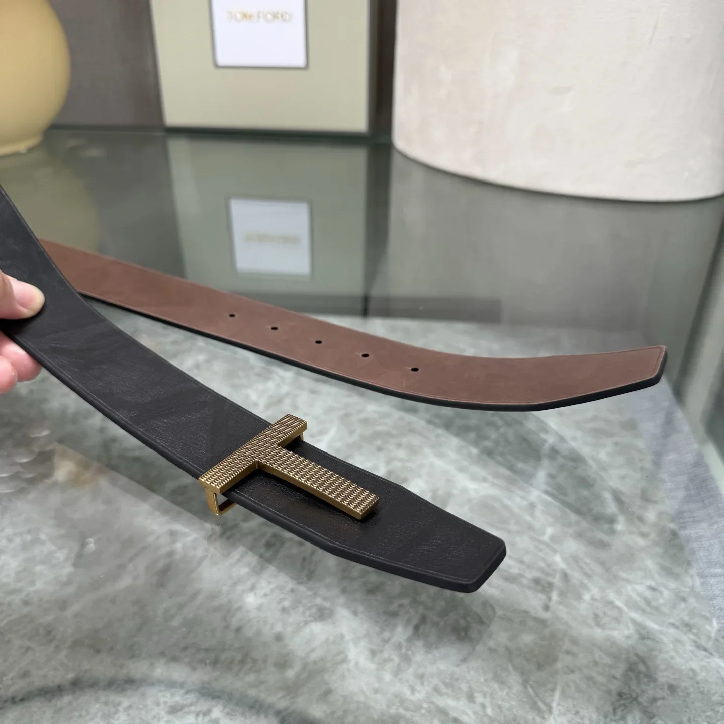 TOM FORD Belts Calf Leather 180202607050788 - Image 7