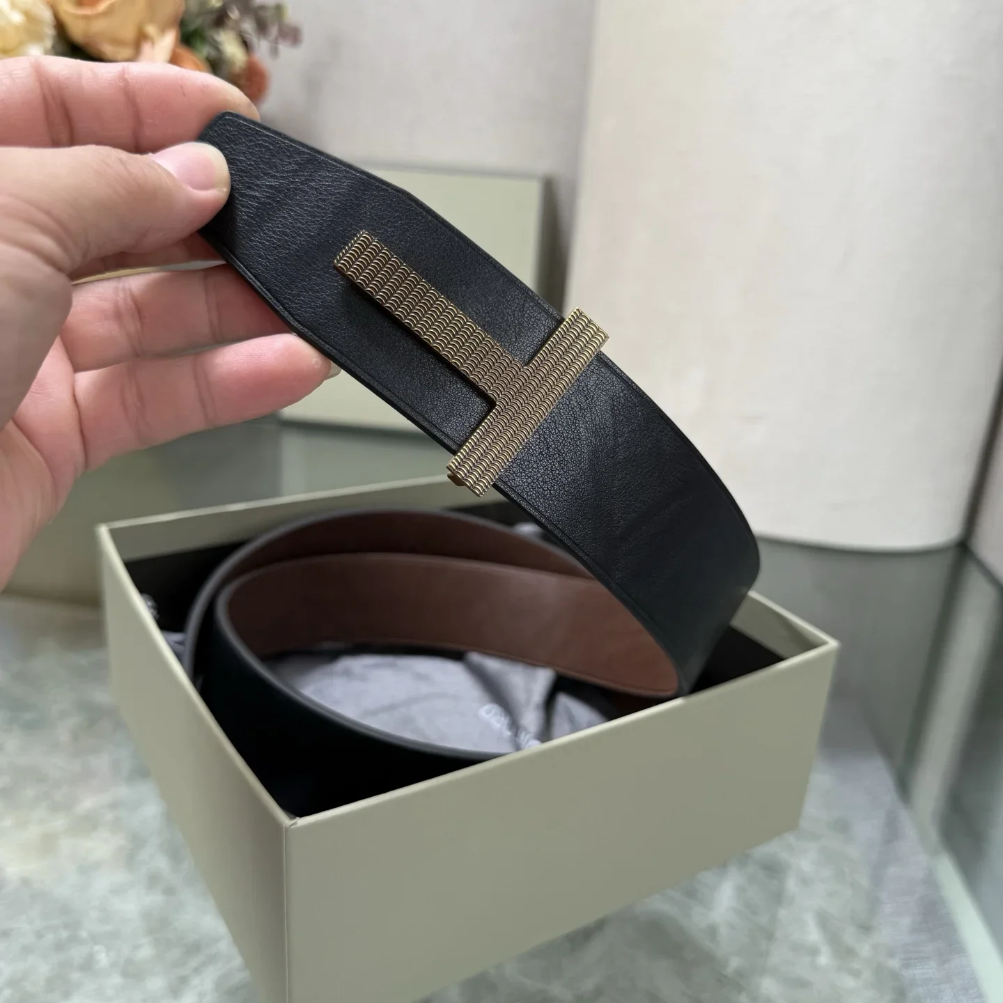 TOM FORD Belts Calf Leather 180202607050788 - Image 9