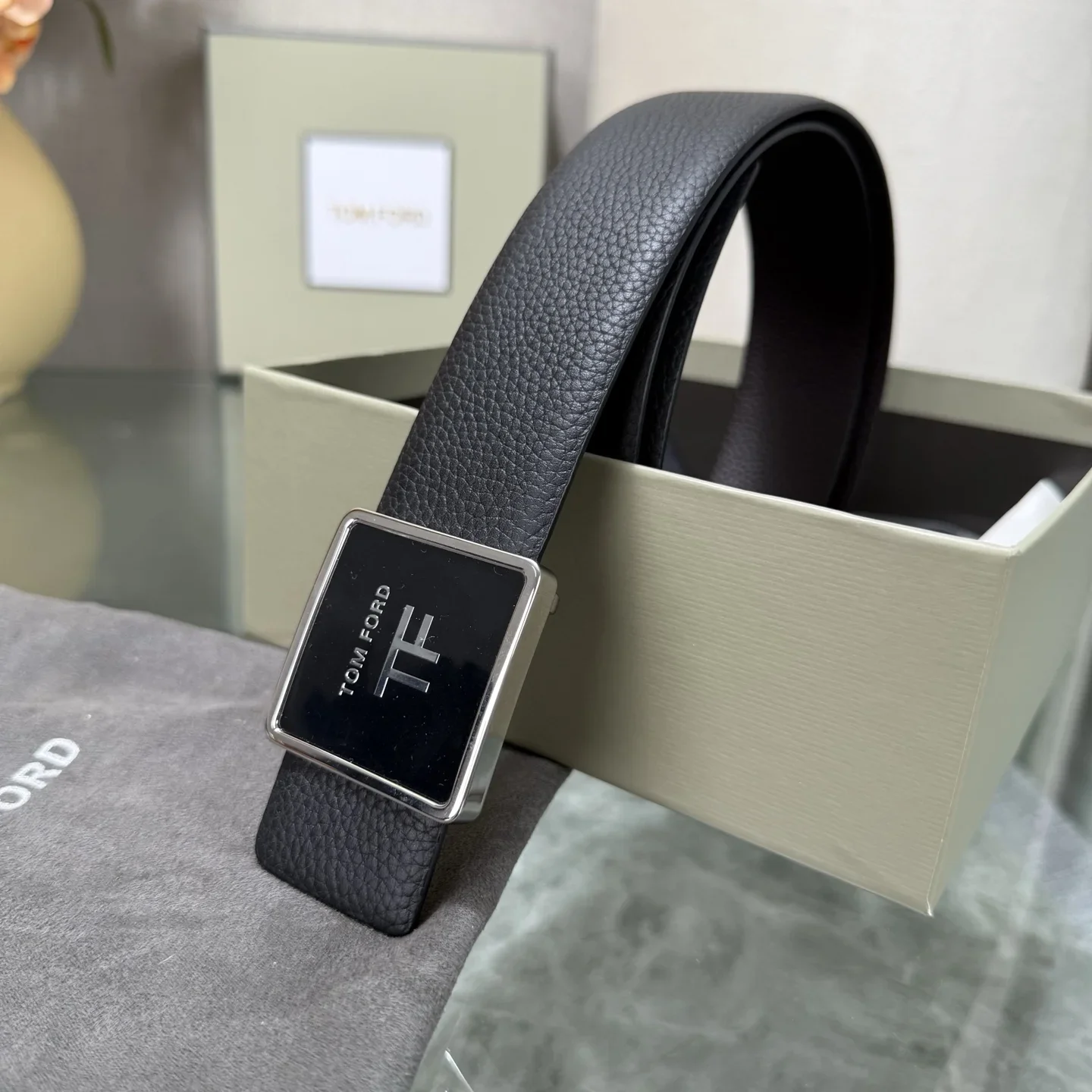 TOM FORD Belts Calfskin Leather 170202607050792 - Image 6