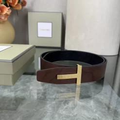 Alternative view of TOM FORD Belts Calfskin Leather 180202607050786