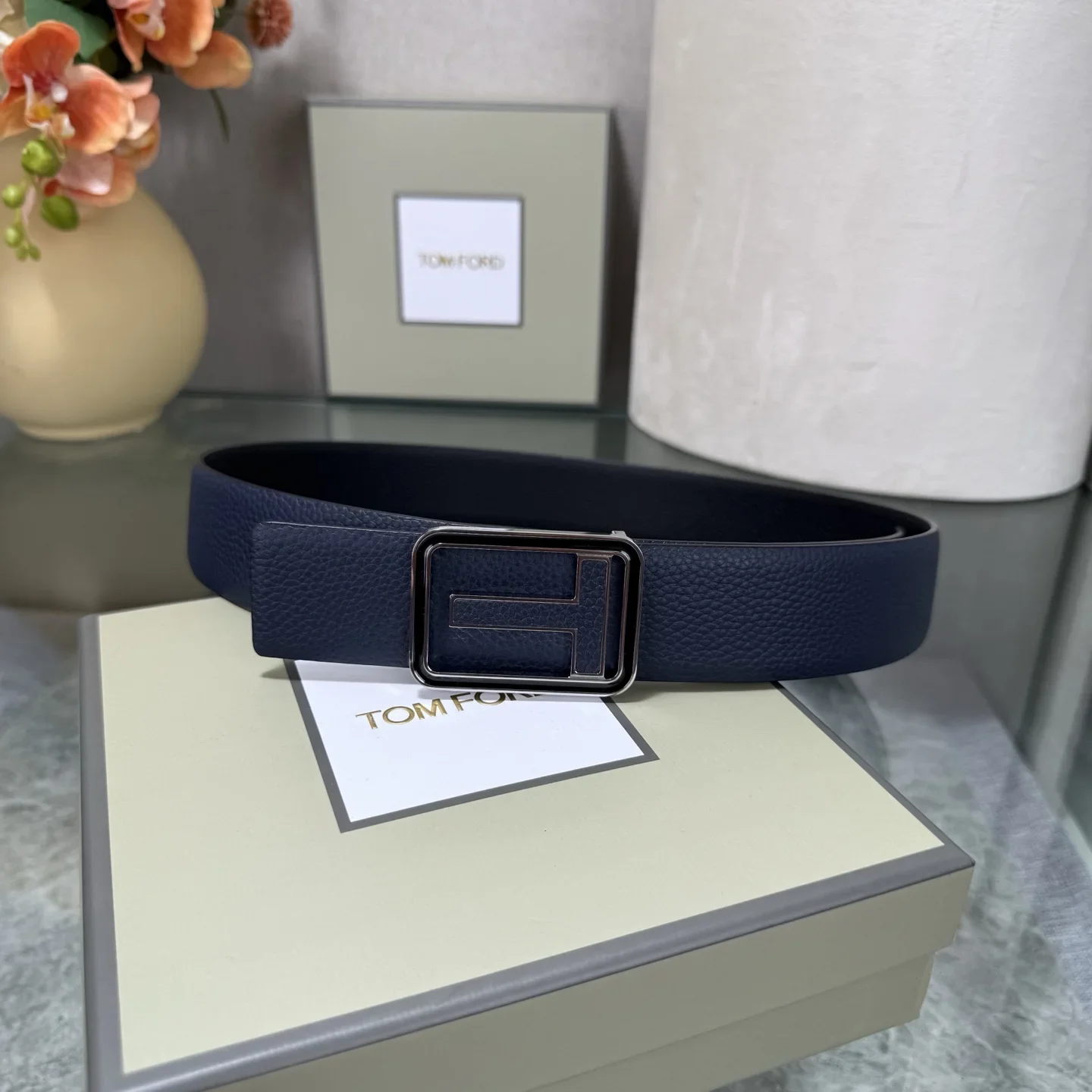 TOM FORD Belts Cowhide Leather 170202607050775 - Image 3