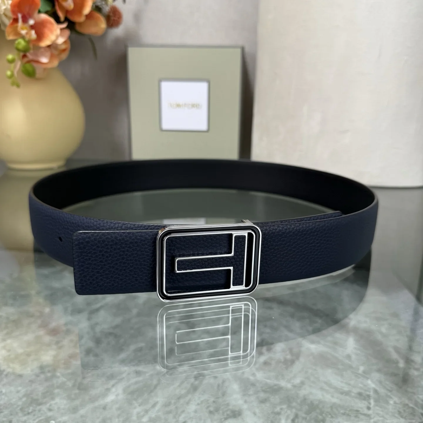 TOM FORD Belts Cowhide Leather 170202607050775 - Image 4