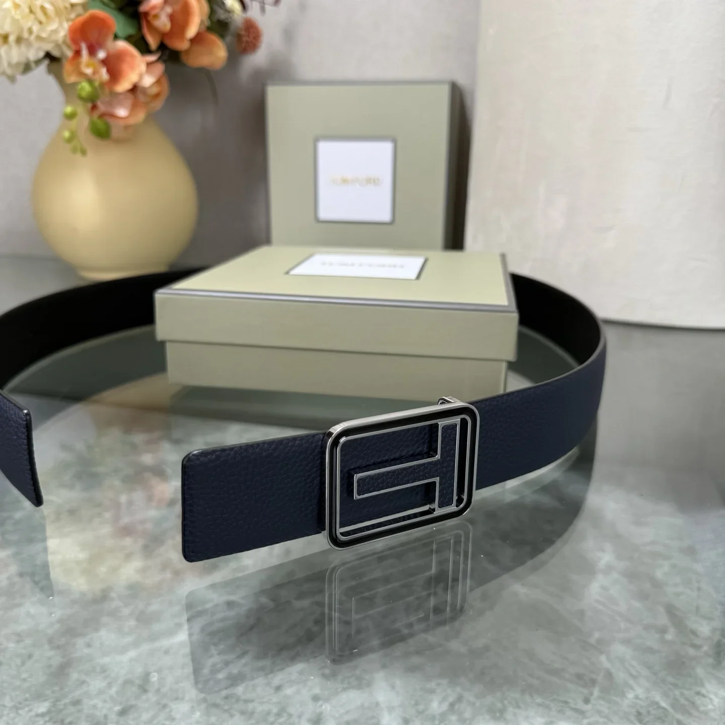 TOM FORD Belts Cowhide Leather 170202607050775 - Image 6