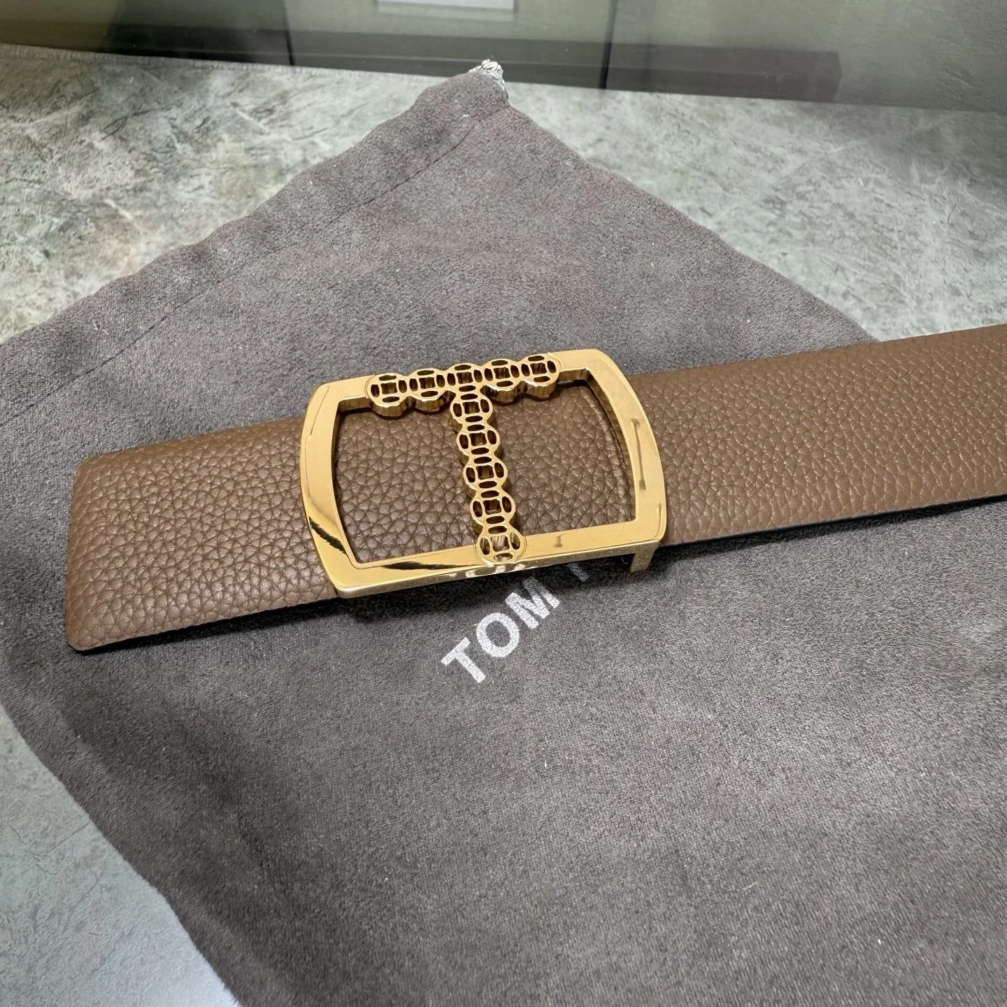 TOM FORD Belts Cowhide Leather 170202607050782 - Image 5