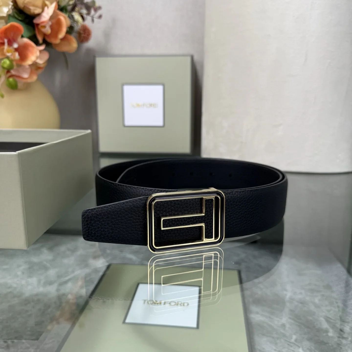 TOM FORD Belts Cowhide Leather 170202607050793 - Image 2