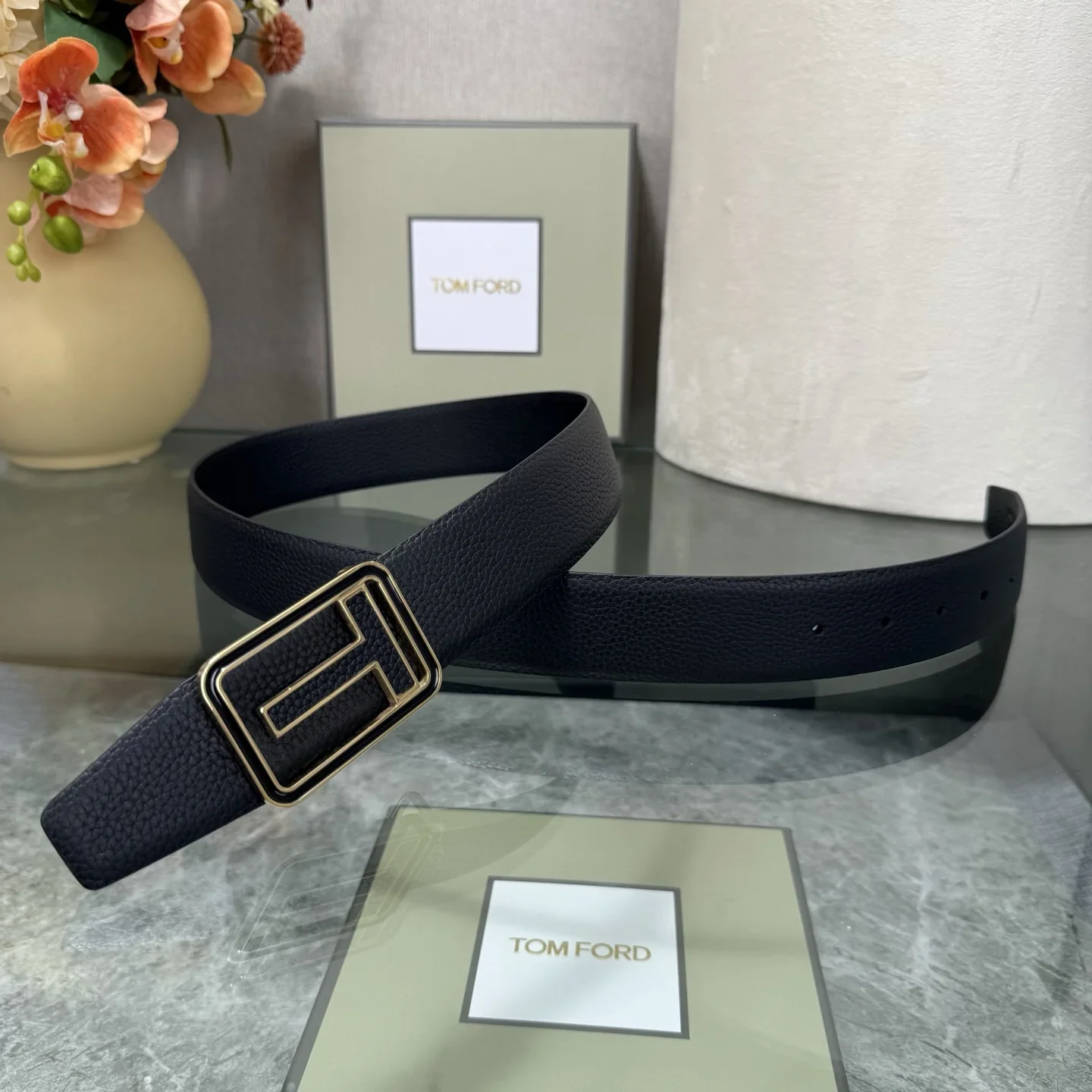 TOM FORD Belts Cowhide Leather 170202607050793 - Image 4