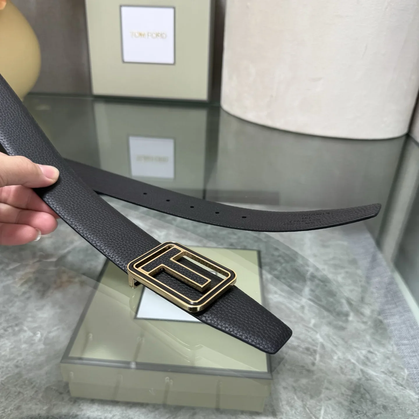 TOM FORD Belts Cowhide Leather 170202607050793 - Image 5