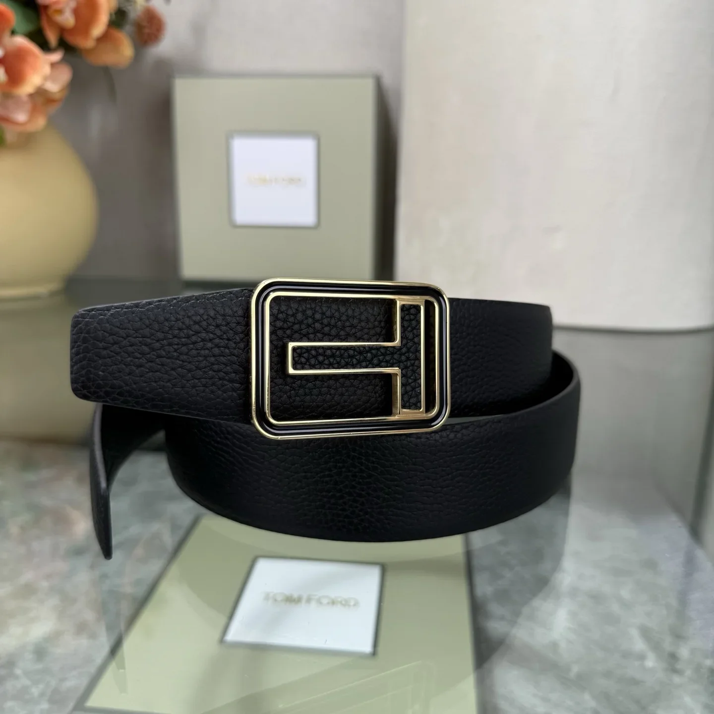 TOM FORD Belts Cowhide Leather 170202607050793 - Image 8