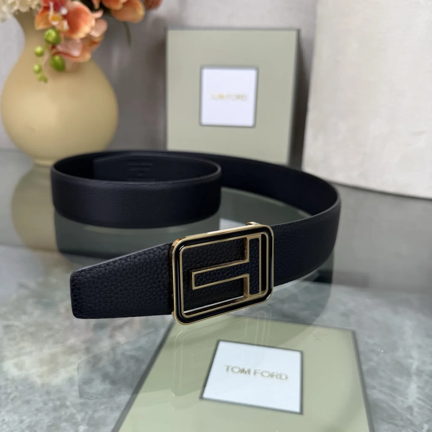 TOM FORD Belts Cowhide Leather 170202607050793 - Image 9