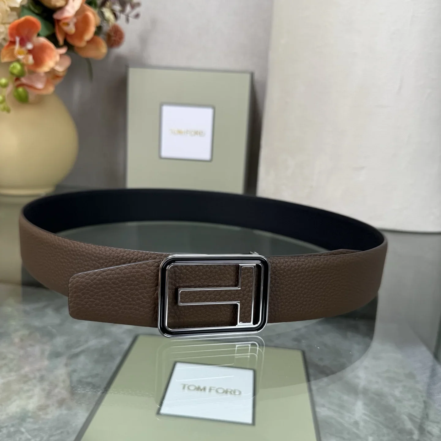 TOM FORD Belts Cowhide Leather 170202607050794 - Image 3