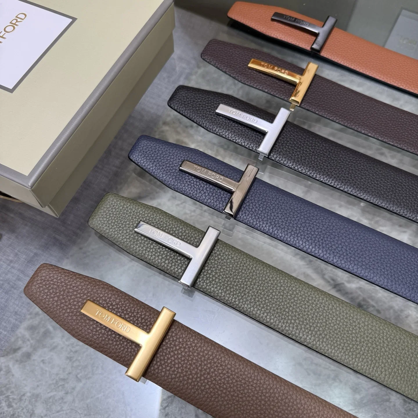 TOM FORD Belts Cowhide Leather 170202607050805