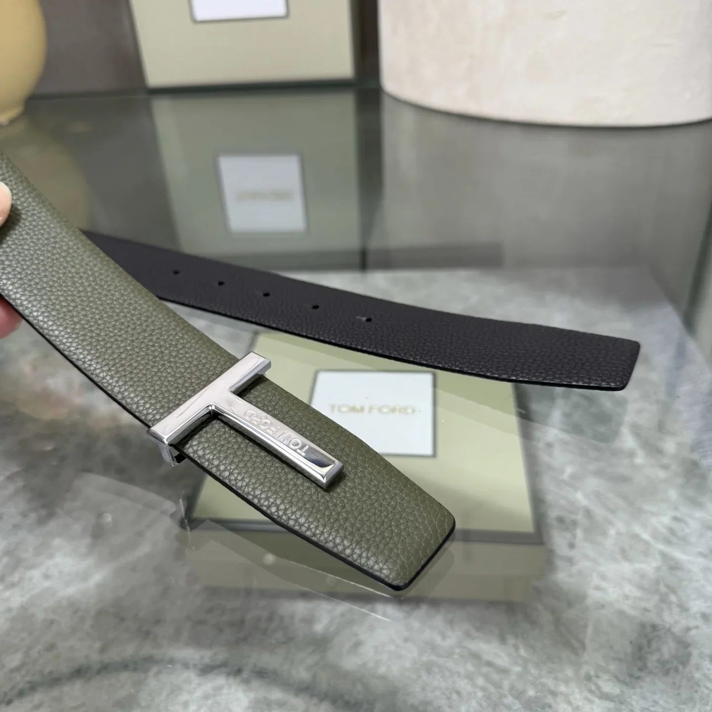 TOM FORD Belts Cowhide Leather 170202607050805 - Image 5