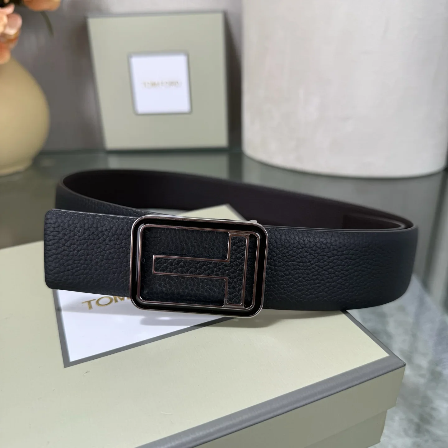 TOM FORD Belts Full Grain Leather 170202607050777 - Image 2