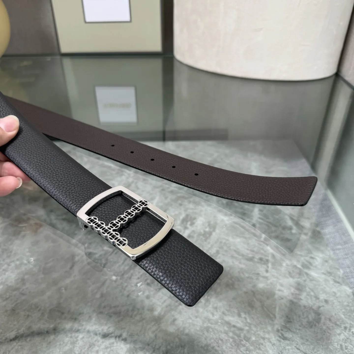 TOM FORD Belts Full Grain Leather 170202607050781 - Image 6