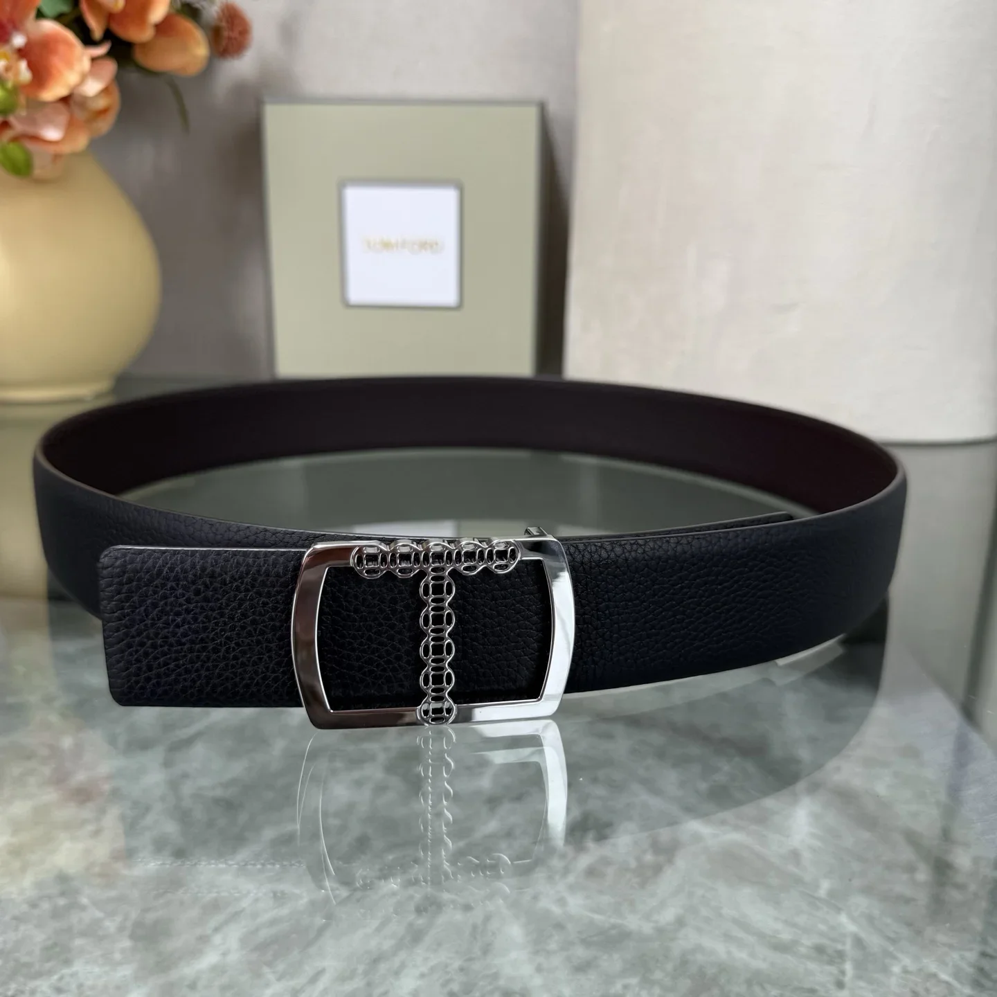 TOM FORD Belts Full Grain Leather 170202607050781 - Image 7
