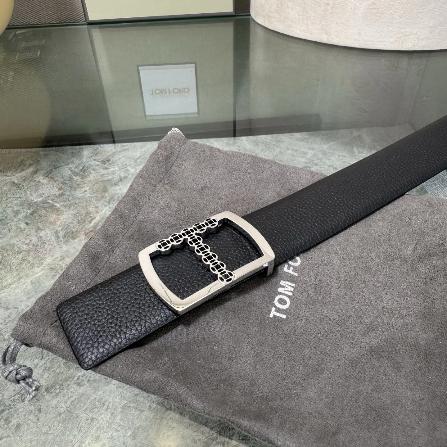 TOM FORD Belts Full Grain Leather 170202607050781 - Image 8