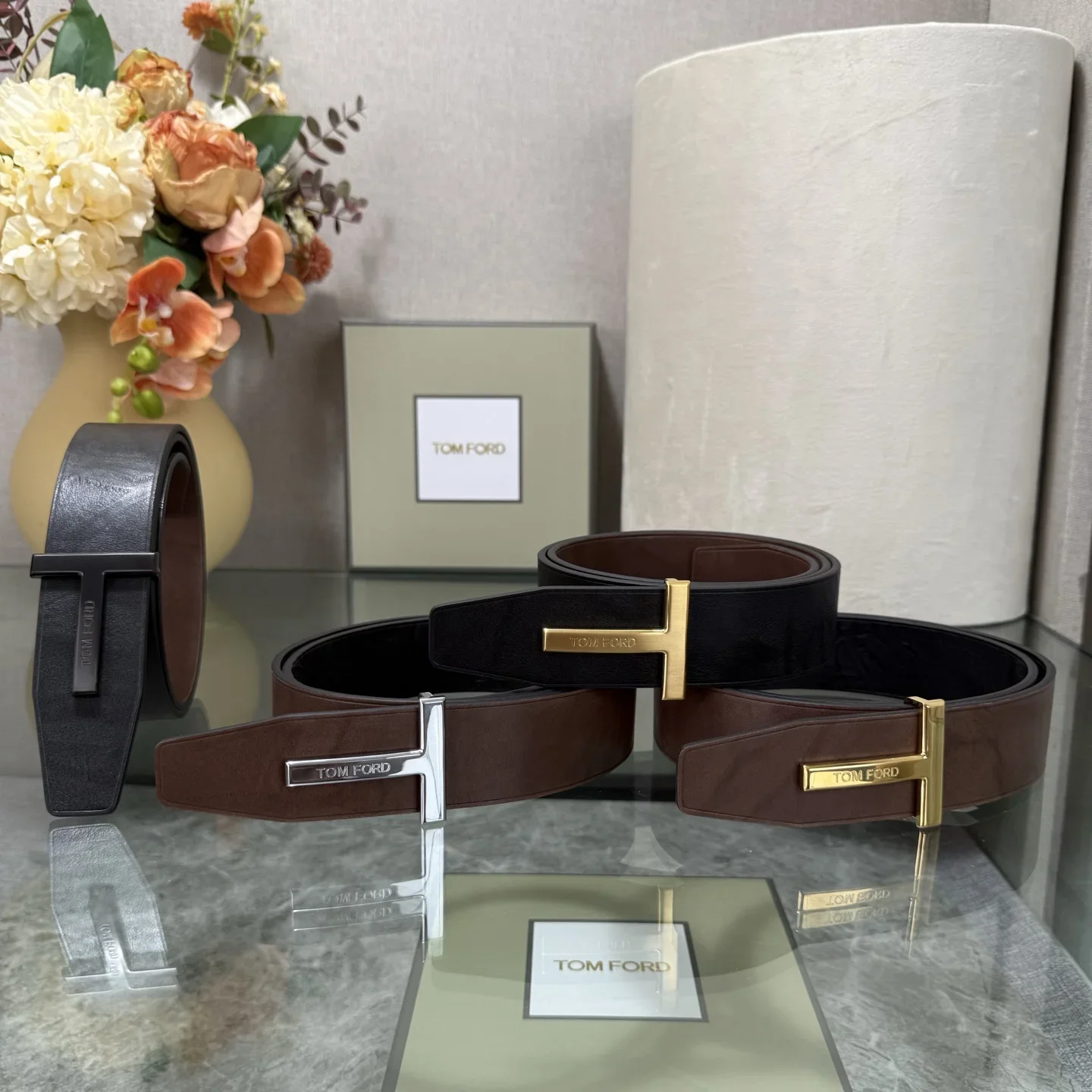 TOM FORD Belts Leather 170202607050778