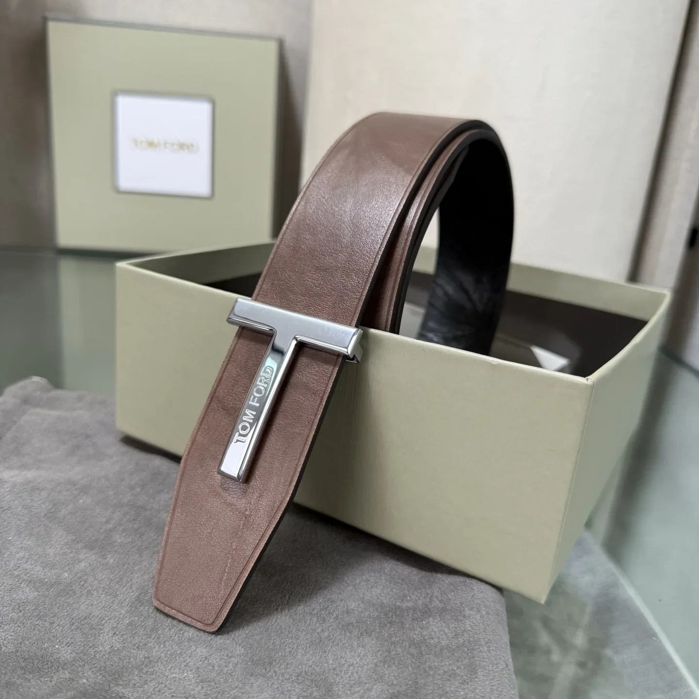 TOM FORD Belts Leather 170202607050778 - Image 5