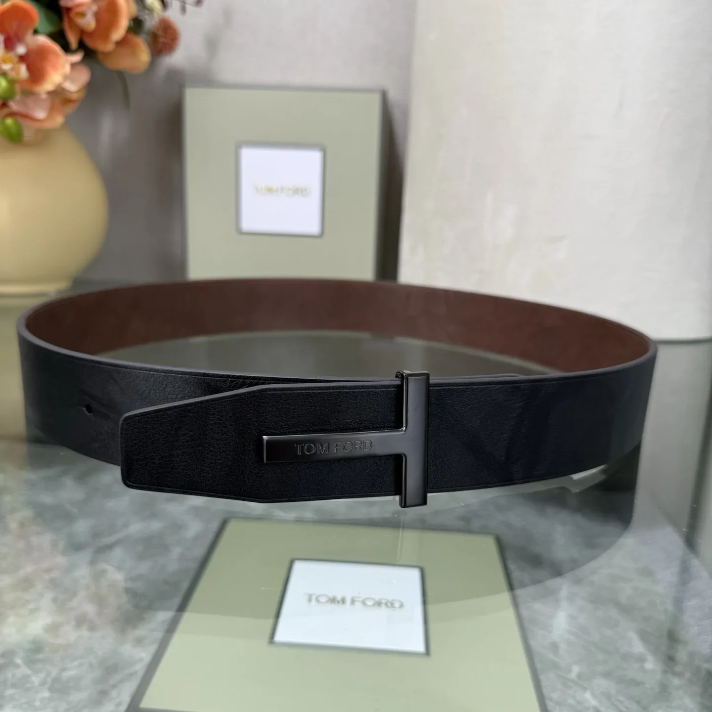 TOM FORD Belts Leather 170202607050779 - Image 2