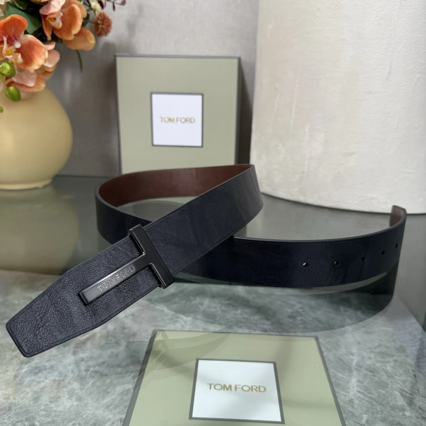 TOM FORD Belts Leather 170202607050779 - Image 3