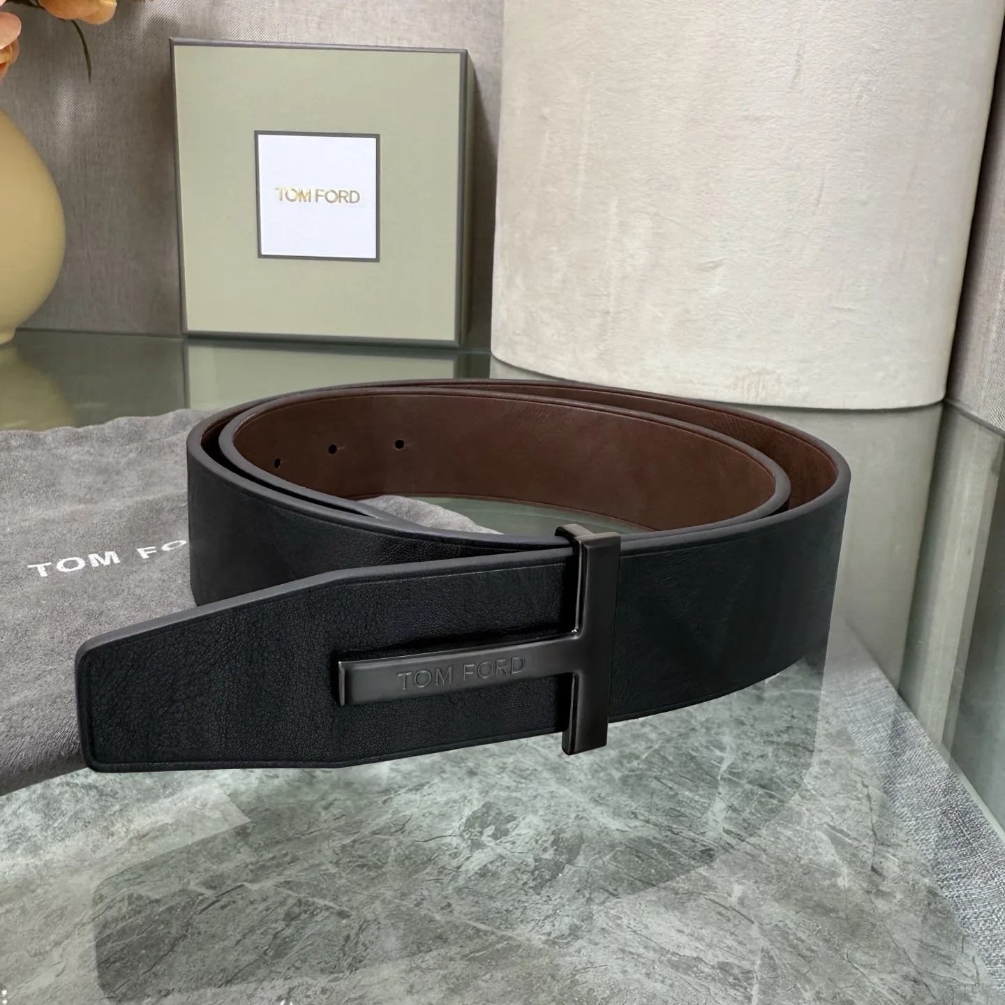 TOM FORD Belts Leather 170202607050779 - Image 5