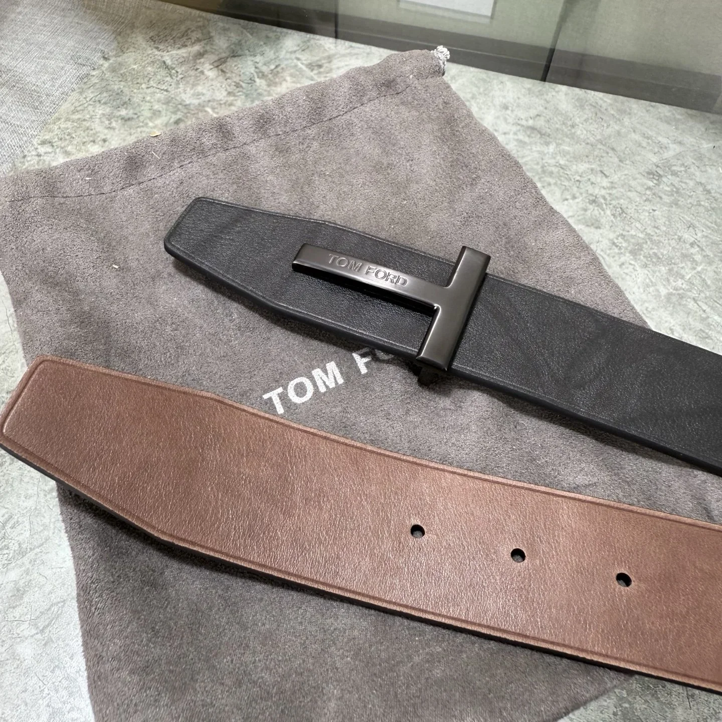 TOM FORD Belts Leather 170202607050779 - Image 6