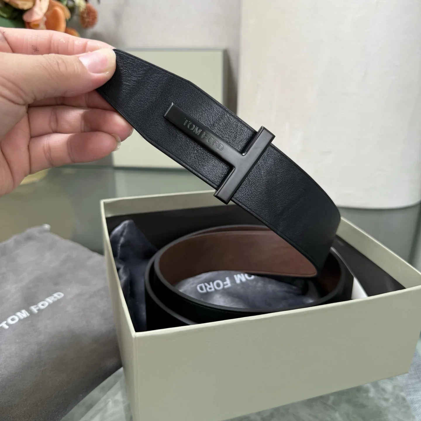 TOM FORD Belts Leather 170202607050779 - Image 7