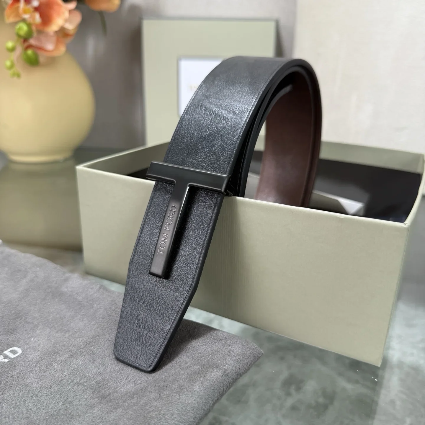 TOM FORD Belts Leather 170202607050779 - Image 9