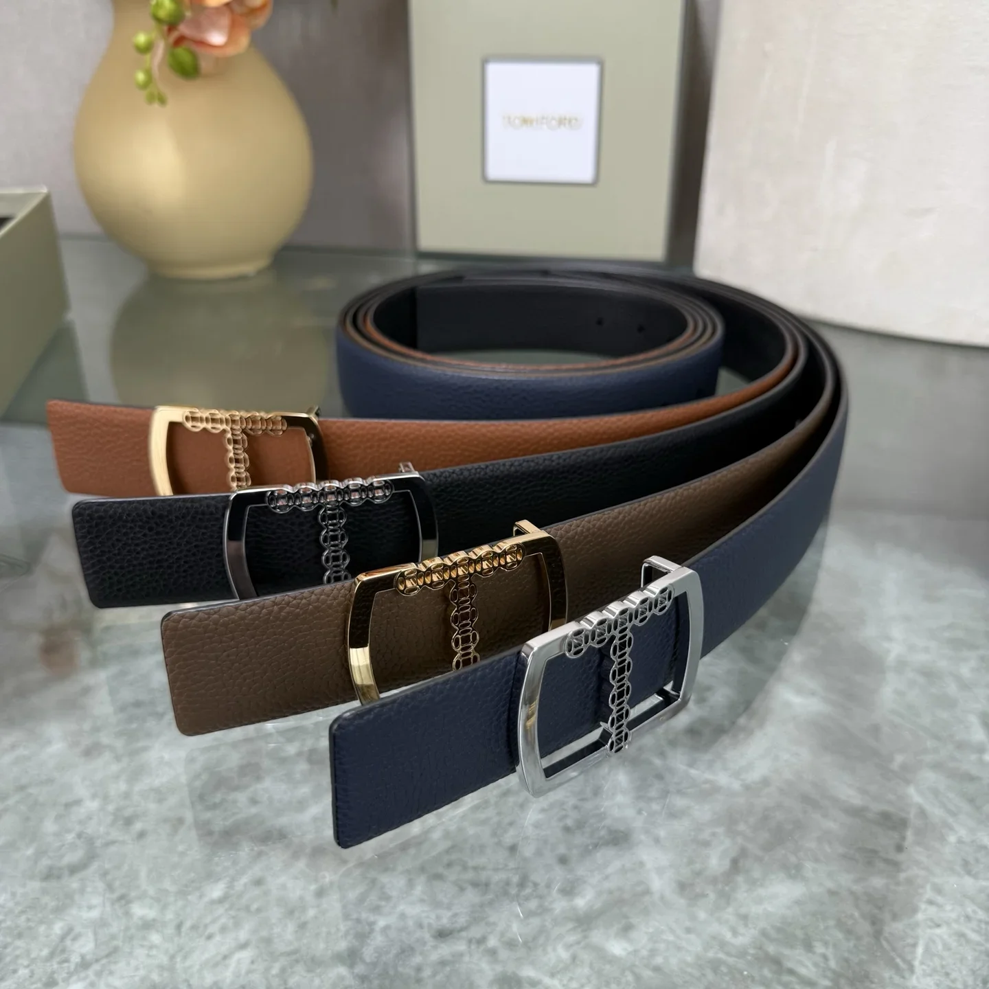 TOM FORD Belts Leather 170202607050789